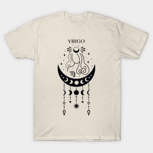 Virgo horoscope gift; Virgo birthday gift; zodiac sign; horoscope; zodiac; star sign; August birthday gift; earth sign T-Shirt